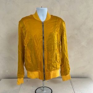 Beautiful Ful silk bomber jacket